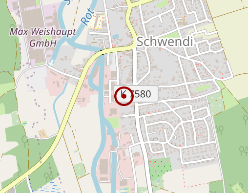 Karte: Heggbacher Einrichtungen