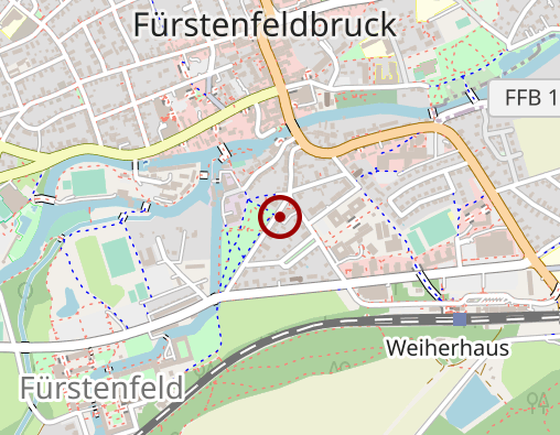 Karte: pro familia Beratungsstelle FFB