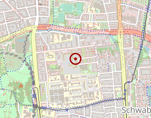 Karte: Haus an der Rümannstraße