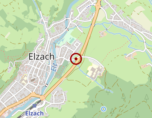 Karte: BDH-Klinik Elzach gGmbH