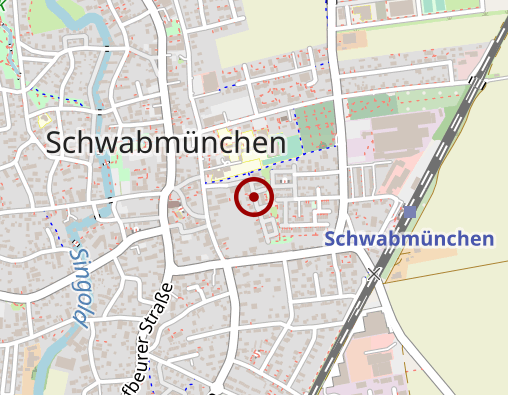 Karte: Sozialstation Schwabmünchen Betreutes Wohnen am Wasserturm