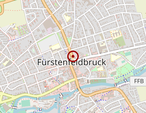 Karte: Psychotherapeutische Praxis Monika Rasp Dipl.-Psych.