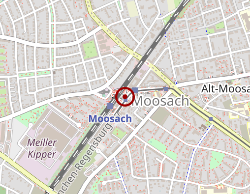 Karte: Bienen-Apotheke Moosach