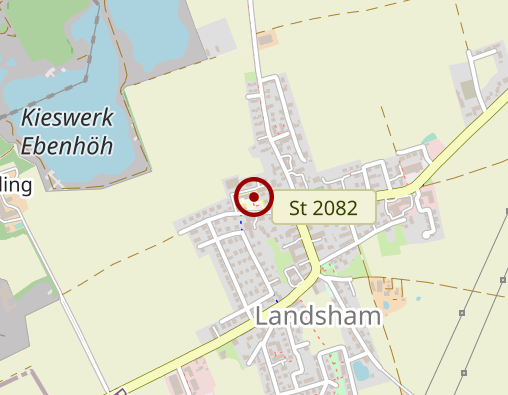 Karte: Bayerisches Rotes Kreuz Landesgeschäftsstelle