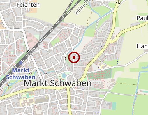 Karte: Häusliche Alten- und Krankenpflege