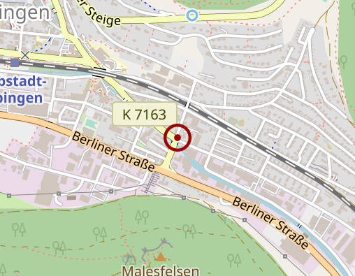 Karte: Psychiatrische Institutsambulanz Albstadt