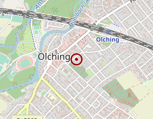 Karte: Hanrieder Bestattungen