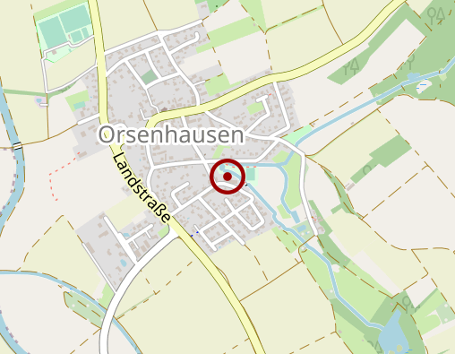 Karte: Arbeiter-Samariter-Bund Baden-Württemberg e.V. Region Orsenhausen-Biberach Abteilung SZ Sophie Weishaupt