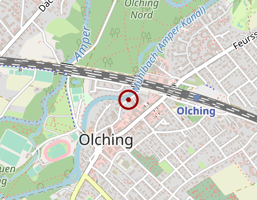 Karte: Betreutes Wohnen Haus Amperblick