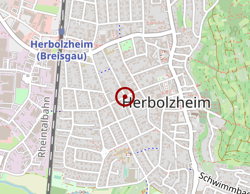 Karte: Demenz-Centrum Herbolzheim Edgar und Jonas Kenk GbR Kranken- u. Altenpflege