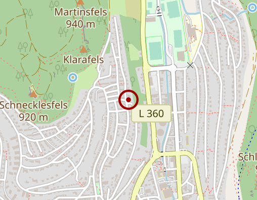 Karte: Blersch Silvia Dr.med. Praxis für ärztliche Psychotherapie