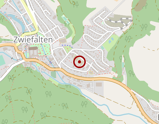 Karte: ZfP Südwürttemberg Fachpflegeheim Zwiefalten Haus Aachtalblick 2