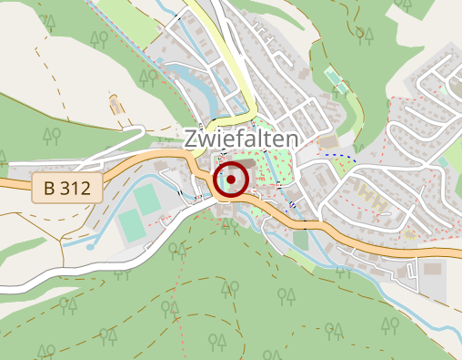 Karte: ZfP Südwürttemberg Zwiefalten