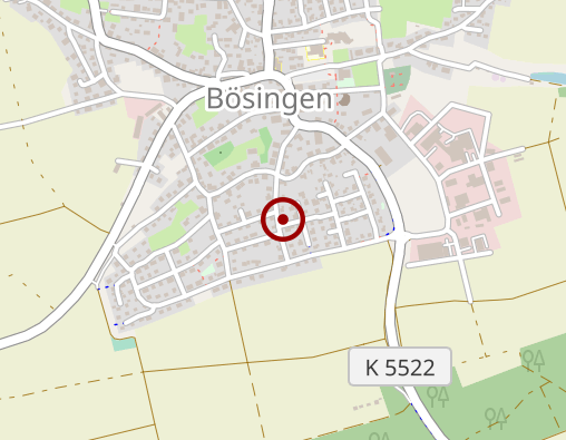 Karte: Nachbarschaftshilfe Bösingen Betreutes Wohnen zu Hause