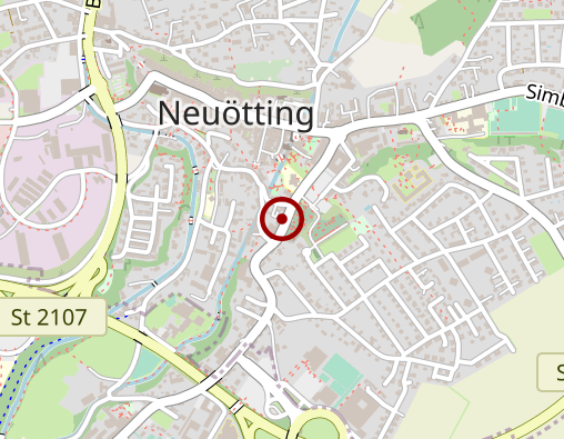 Karte: BRK Tagespflege Neuötting