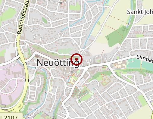 Karte: Berufsfachschule für Ergotherapie Altötting