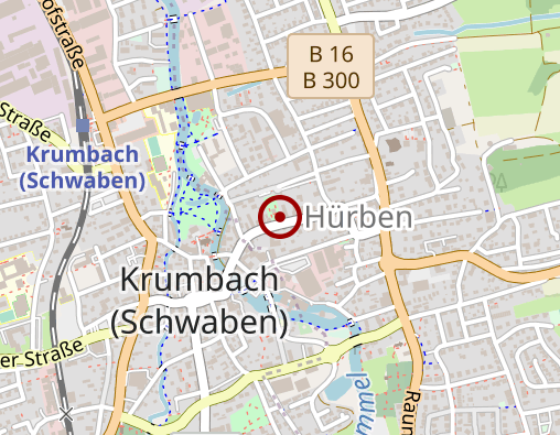 Karte: Hamacher Gesundheitsdienste Ambulante Krankenpflege Bayern