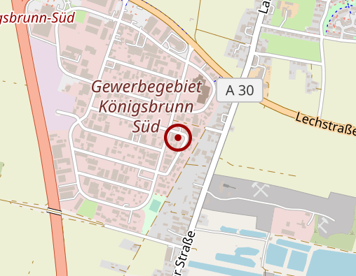 Karte: Johanniter Ambulanter Pflegedienst Königsbrunn