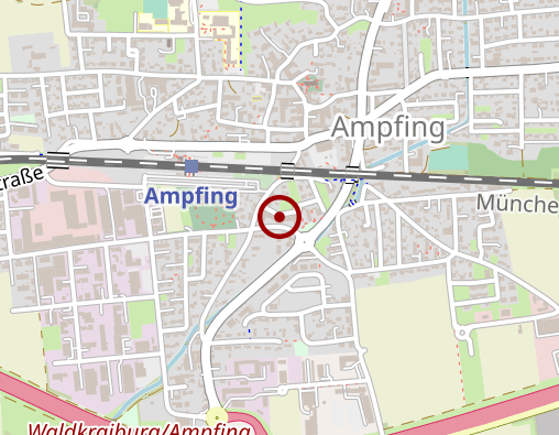 Karte: Kursana Domizil Ampfing Haus Felicitas