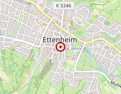 Karte: Betreuungs- und Entlastungsangebot in der Häuslichkeit - Betreuung in der Häuslichkeit