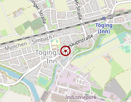 Karte: BRK Tagespflege Töging