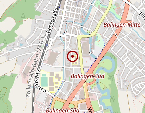 Karte: Arbeitsgemeinschaft zur Zahngesundheit Zollernalbkreis