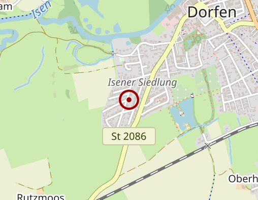 Karte: Bayerisches Rotes Kreuz Rettungswache Dorfen