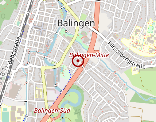 Karte: Stegmaier Michael Mobile Massagepraxis u. Massage-Mobil-Zollernalb