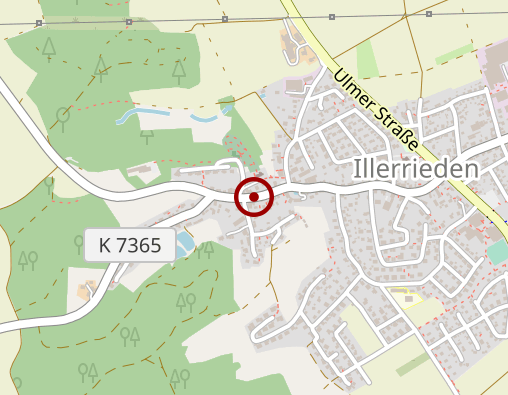 Karte: Kath. Sozialstation "Iller-Weihung" "Mein Nachmittag"