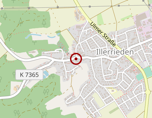 Karte: Nachbarschaftshilfe Kath. Sozialstation "Iller-Weihung"