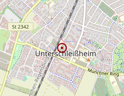 Karte: Unterschleißheimer Schuh u. Schlüsselzentrale