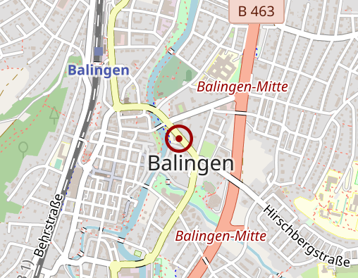 Karte: Evangelische Heimstiftung Württemberg GmbH Seniorenresidenz an der Eyach