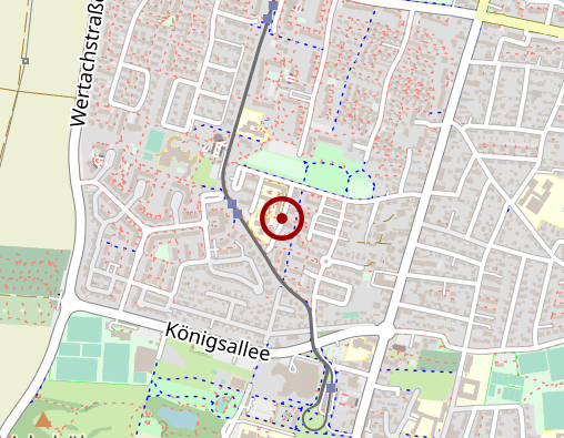 Karte: AWO Seniorenheim Königsbrunn