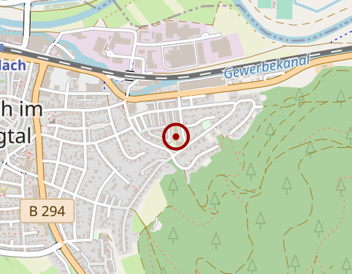 Karte: P.A.G.E GmbH - Bereich Haslach