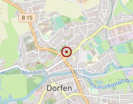 Karte: Klinikum Landkreis Erding - Außenstelle Dorfen