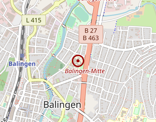 Karte: Zollernalb Klinikum gGmbH