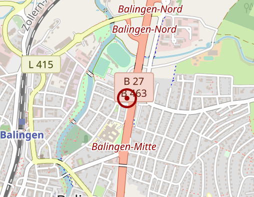 Karte: Deutsches Rotes Kreuz Kreisverband Zollernalb e.V.