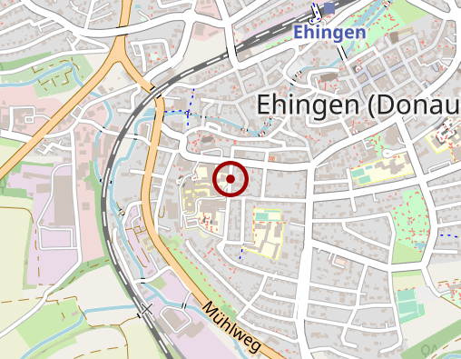 Karte: Seniorenzentrum Ehingen