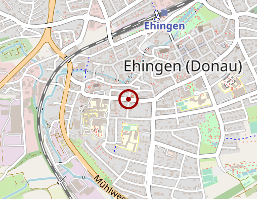 Karte: Katholische Sozialstation Ehingen