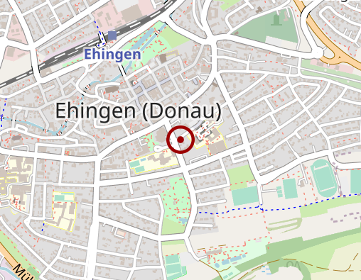 Karte: Nachbarschaftshilfe Kath. Sozialstation Ehingen