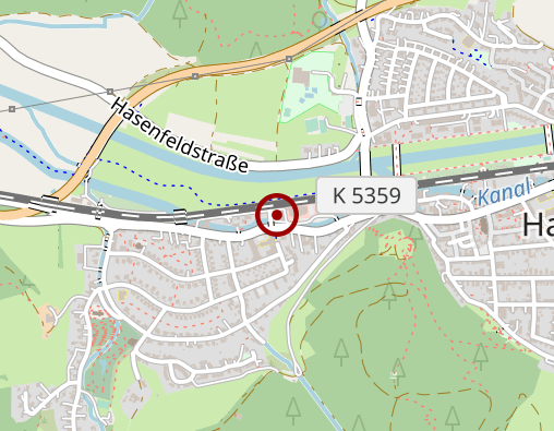 Karte: Betreuungs- und Entlastungsangebot in Gruppen