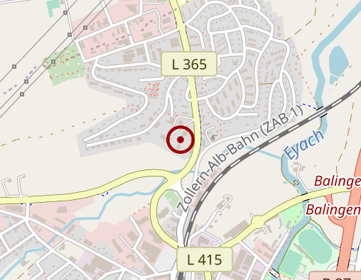 Karte: Mobile Dienste Balingen