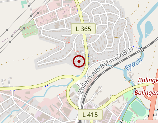 Karte: Evang. Heimstiftung GmbH Haus am Stettberg Alten- und Pflegeheim