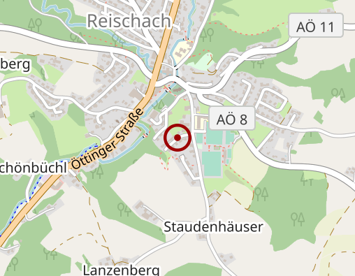 Karte: Dr. King ambulanter Pflegedienst Reischach