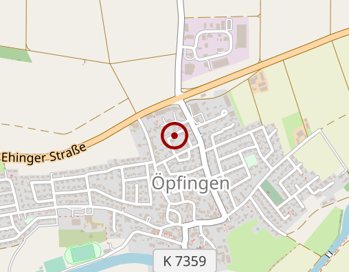 Karte: Nachbarschaftshilfe Öpfingen