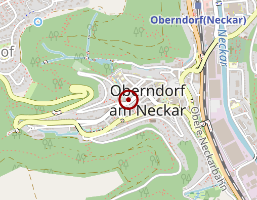 Karte: Betreuung in der Häuslichkeit Sozialstation Dunningen