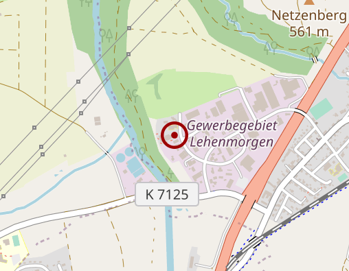 Karte: Pflegeheime Nadia Hoss GmbH Residenz Gerhard Rehm Haus