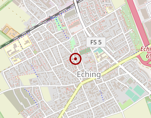 Karte: Schuh- und Schlüsseldienst ECHINGER