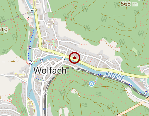 Karte: Johannes Brenz Altenpflege gGmbH Pflegeheim Wolfach