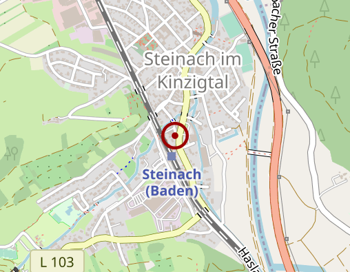 Karte: Betreuungs- und Entlastungsangebot in Gruppen - Betreuungsgruppe Steinach